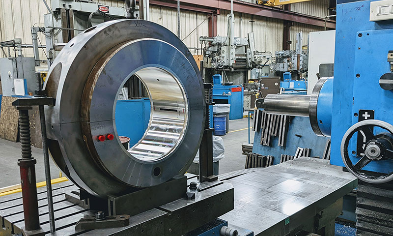 Pioneer fluid pivot in a factory 