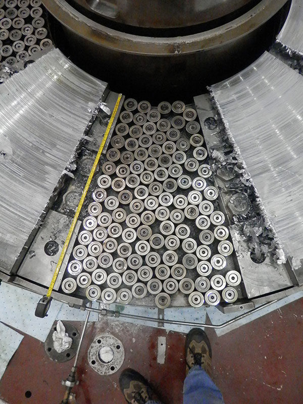 Rodamientos axiales con soporte de muelle